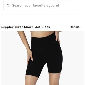 Beyond Yoga Biker Shorts Black XS, worn once